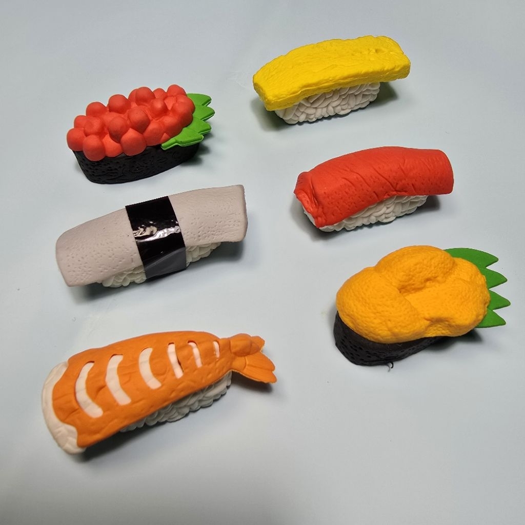 

Penghapus Sushi Ramen Japanese / Stip Eraser Stationery