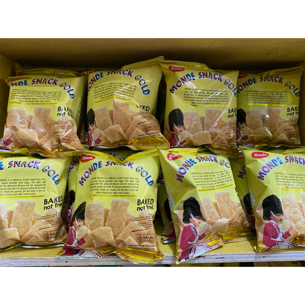 

monde snack gold isi 27g