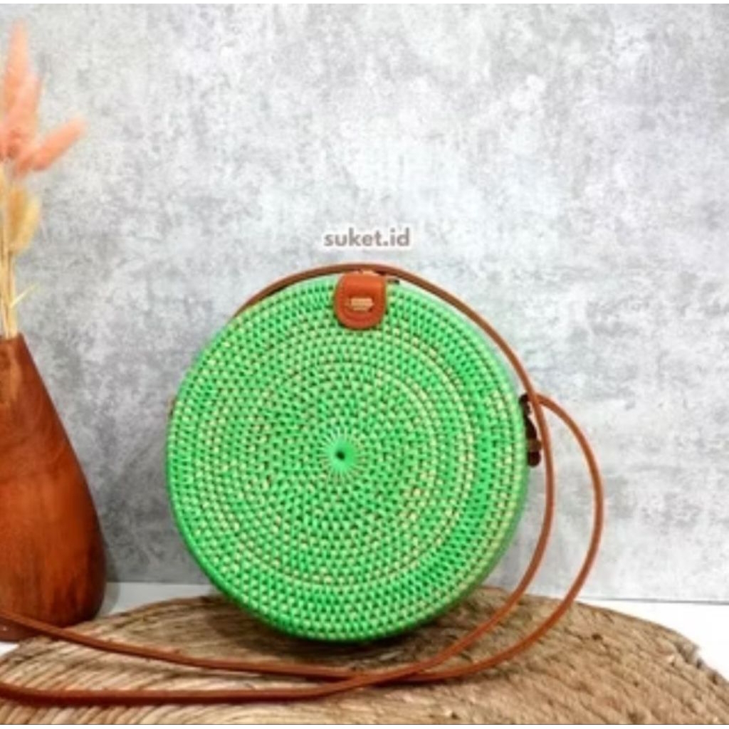 Tas Rotan Bali Aesthetic / Tas Slempang Wanita