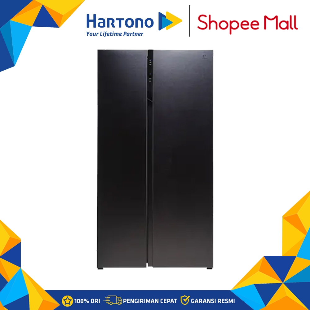 Polytron 550L Kulkas Side By Side Refrigerator PRS520Y