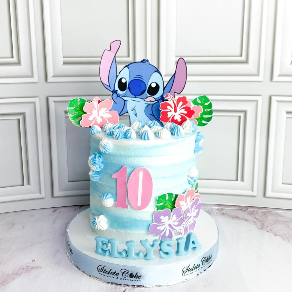 

Kue ulang tahun/Birthday Cake/Kue Ultah Tema Stitch/Stitch Cake/Kue Birthday Jakarta Stitch