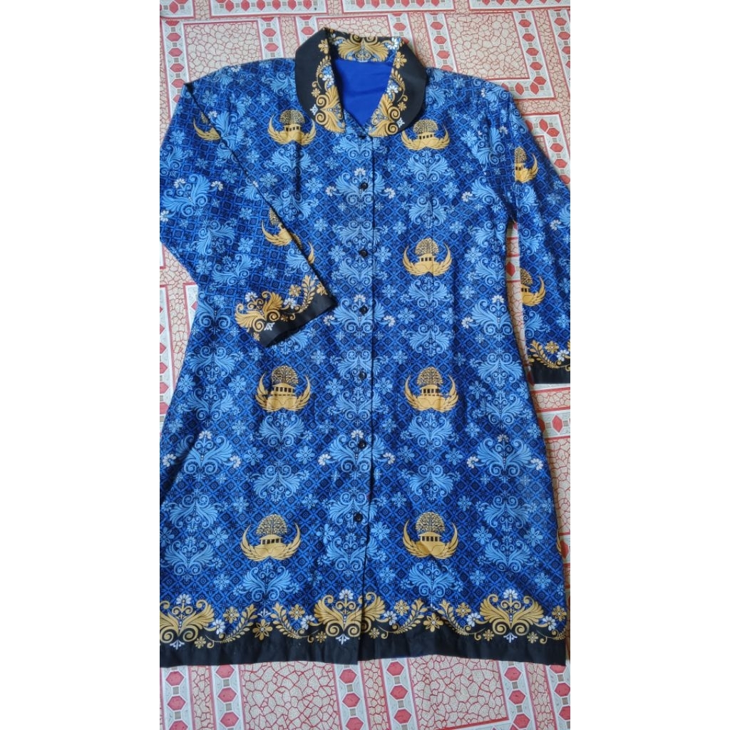 SERAGAM TUNIK KORPRI WANITA LAPIS FURING | TUNIK KORPRI | KORPRI TUNIK SERAGAM ASN | BAJU ASN