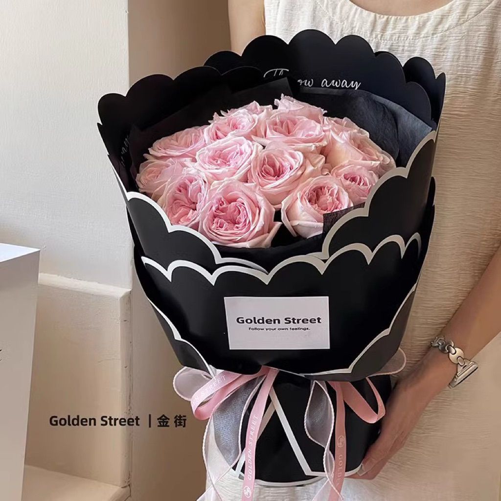 

[5 LEMBAR] Flower Wrapping Paper Petal Cloud Cellophane | Buket Kelopak Bunga | Kertas Buket Bunga | Hiasan Dekorasi