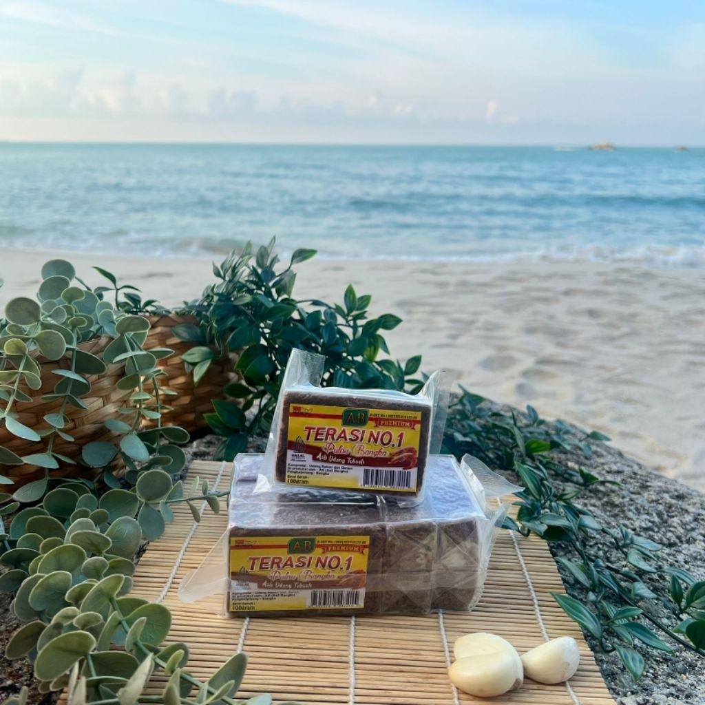 

Terasi Udang Bangka No 1 Merek AB 100gram