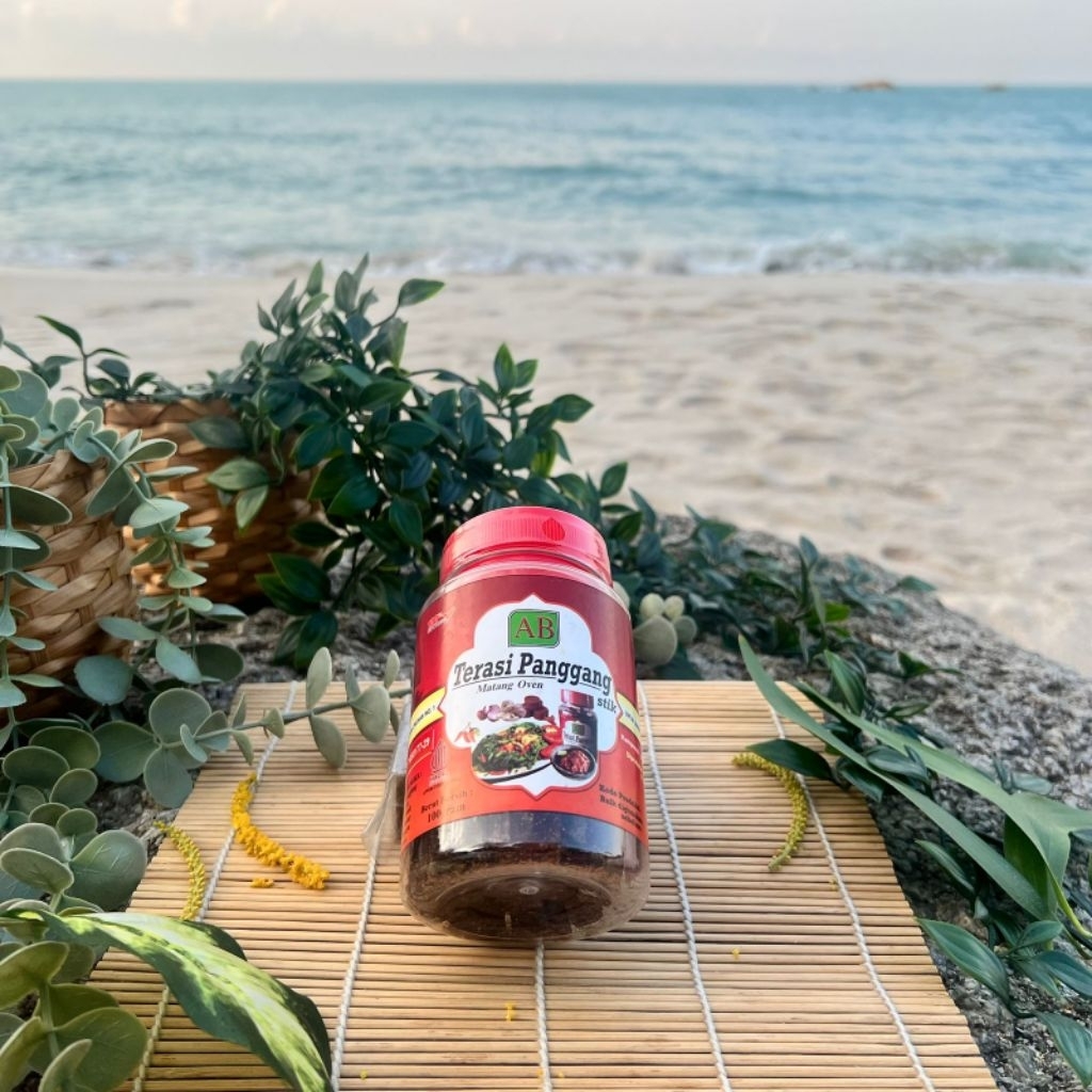 

Terasi Udang Bangka Panggang Stick Merek AB 100 Gram