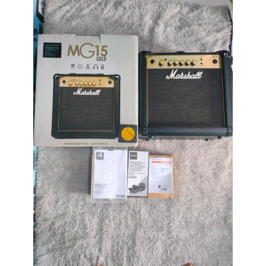 Amplifier gitar Marshall MG15 Gold
