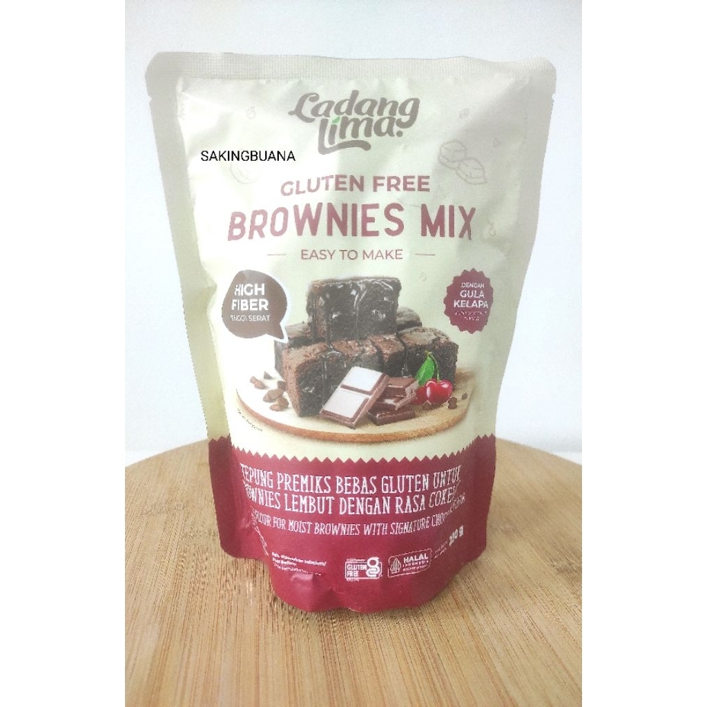 

Tepung Brownies Mix Glutten Free - Ladang Lima