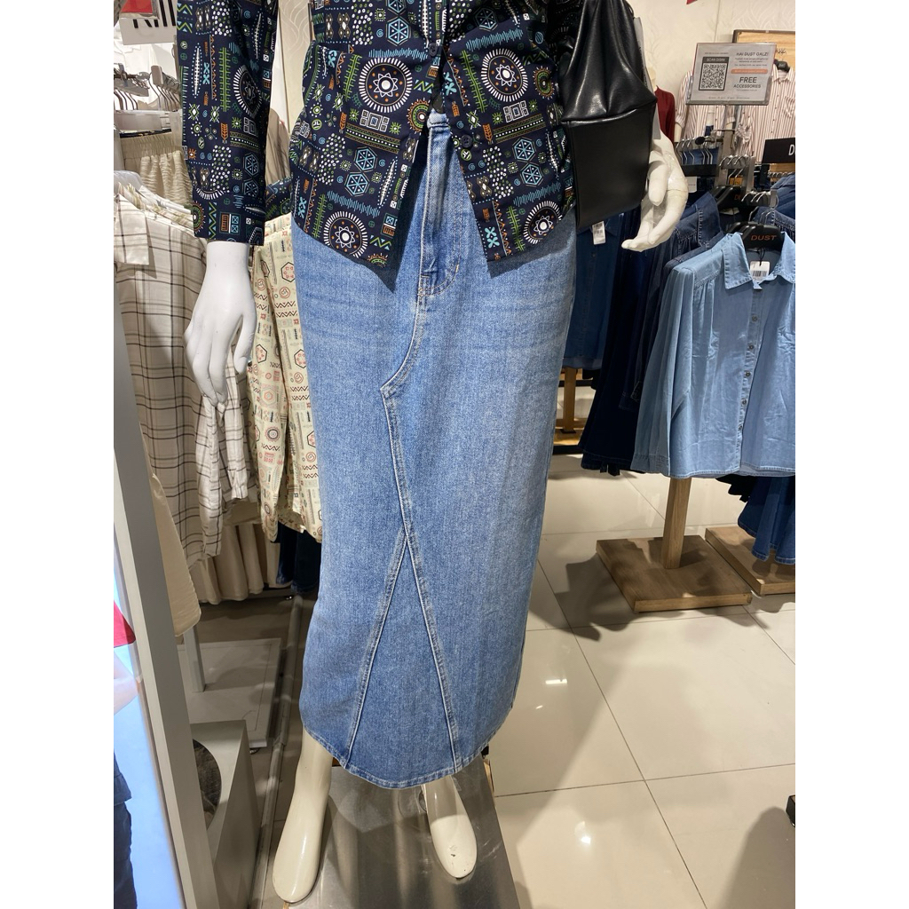 ROK PANJANG PINGGANG KARET DUST BRAND MATAHARI ORIGINAL