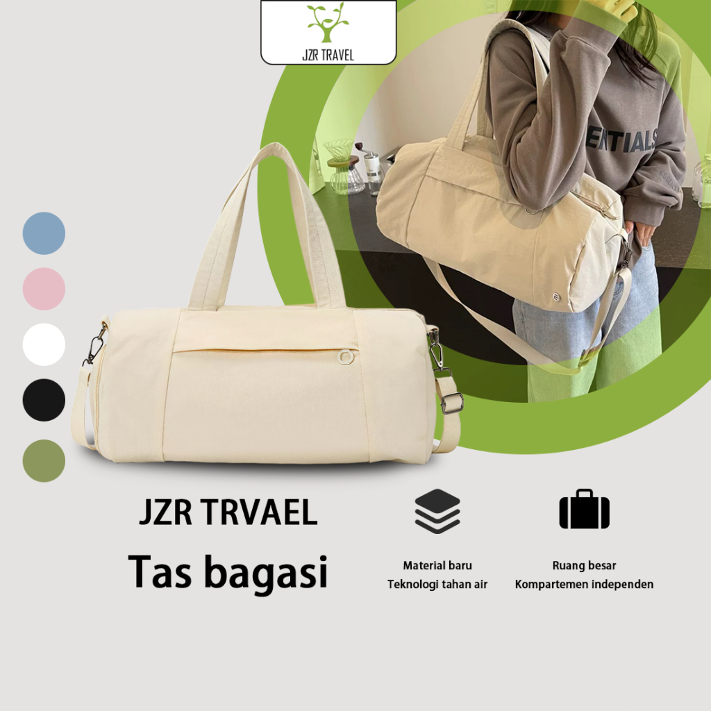 Travel Bag Tas Gym Wanita Tas Selemapang Wanita Tas Mudik Tas Wanita Lucu