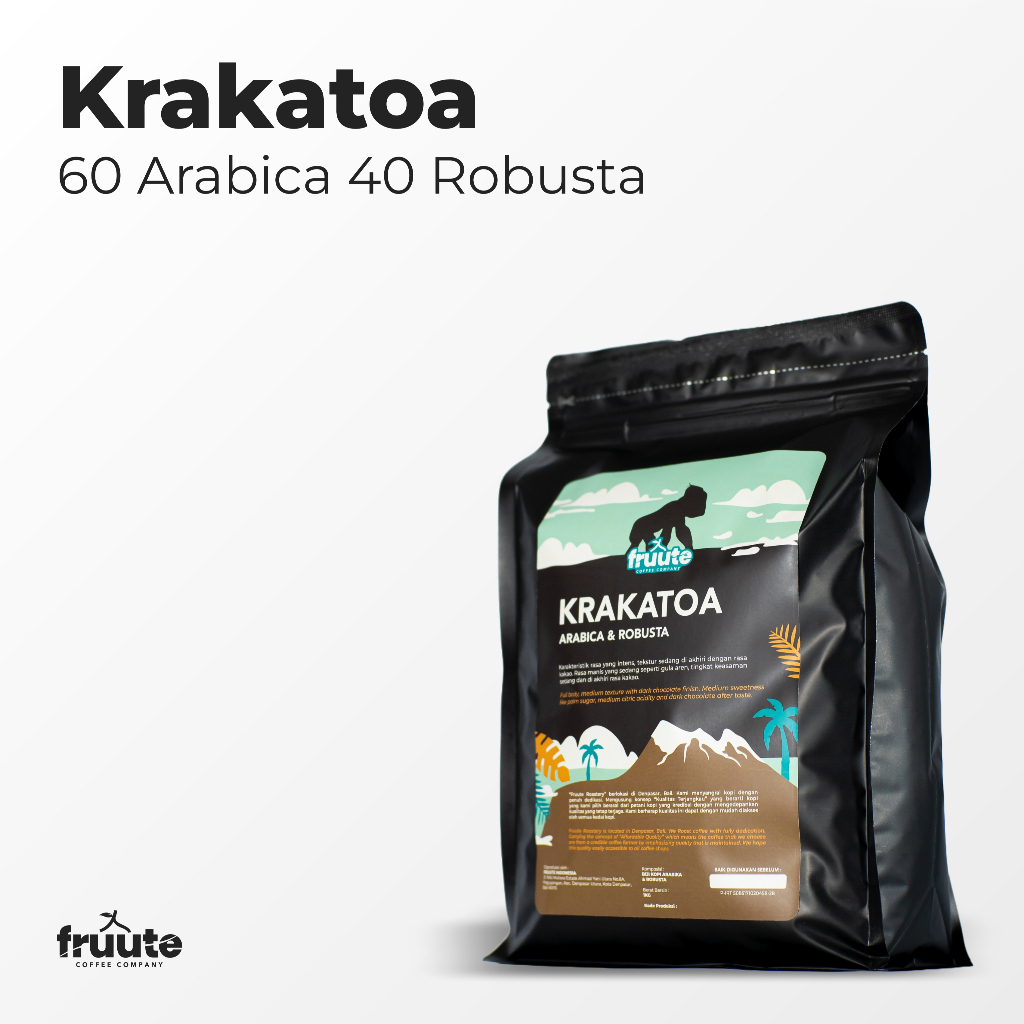

Krakatoa Espresso Blend 60 Arabica 40 Robusta - 1kg