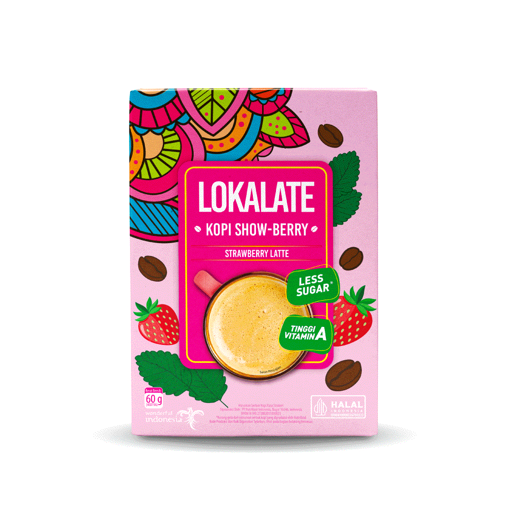 

[oddsolshop] pekanbaru/Lokalate Kopi Show Berry 60GR