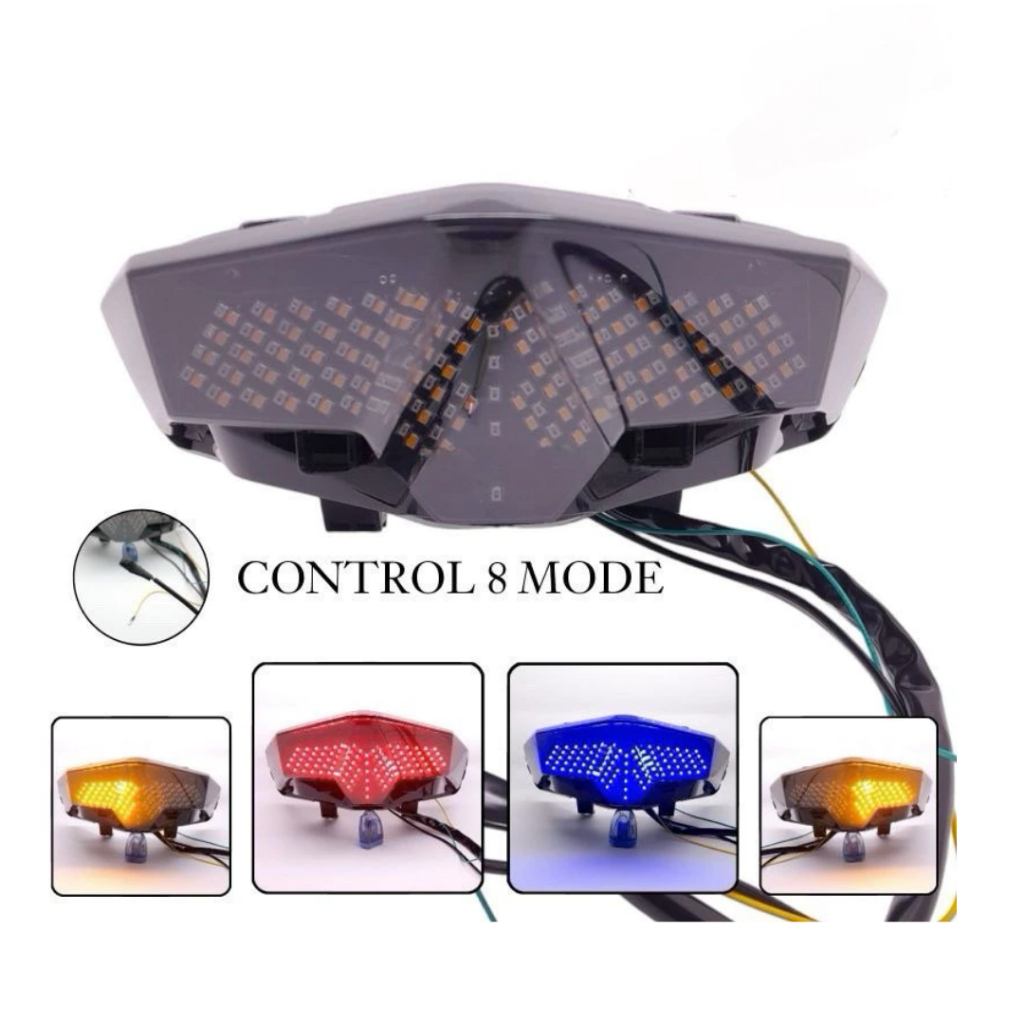 Stoplamp Vario 125 150 New Coloseum Running 7 Mode Lampu Stop Vario 125 Stoplamp Running Vario 125