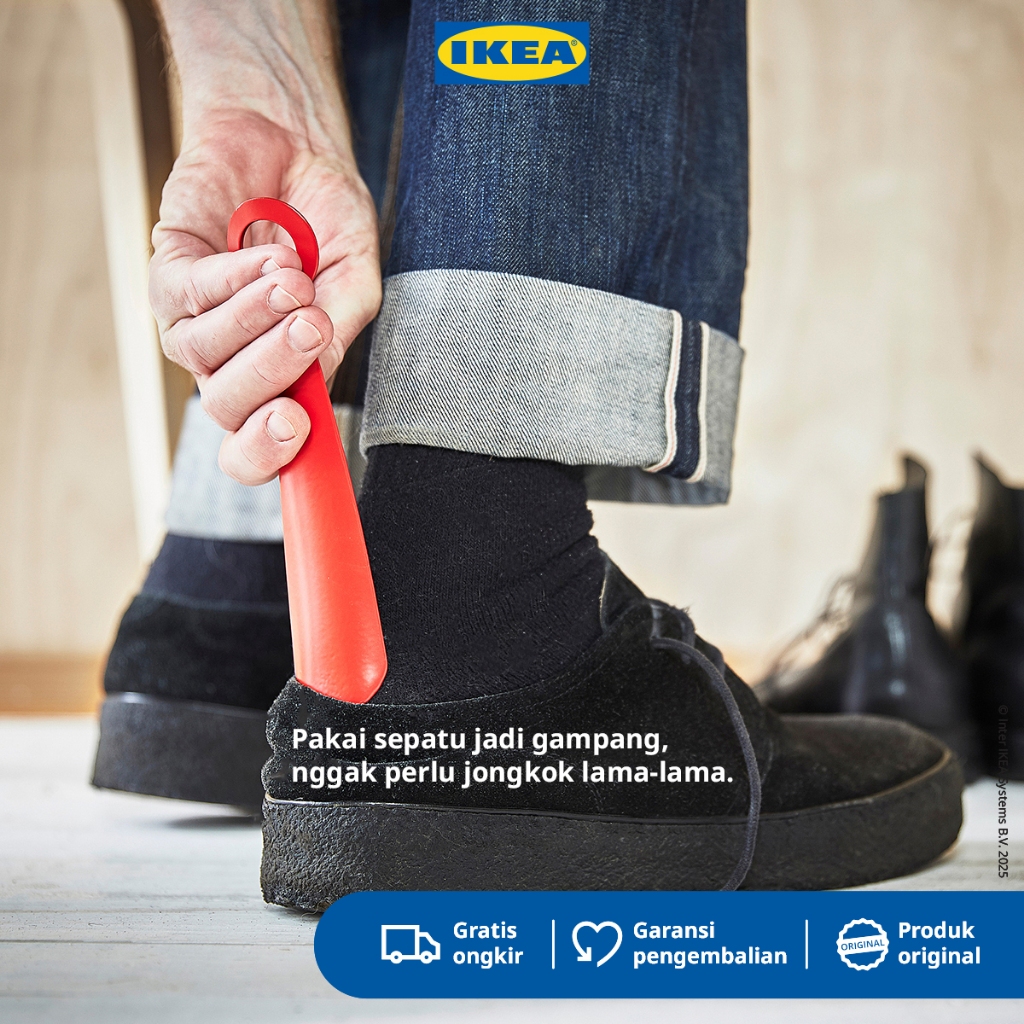 IKEA SNOSKYFFEL Sendok Sepatu Alat Bantu Pakai Sepatu 18cm