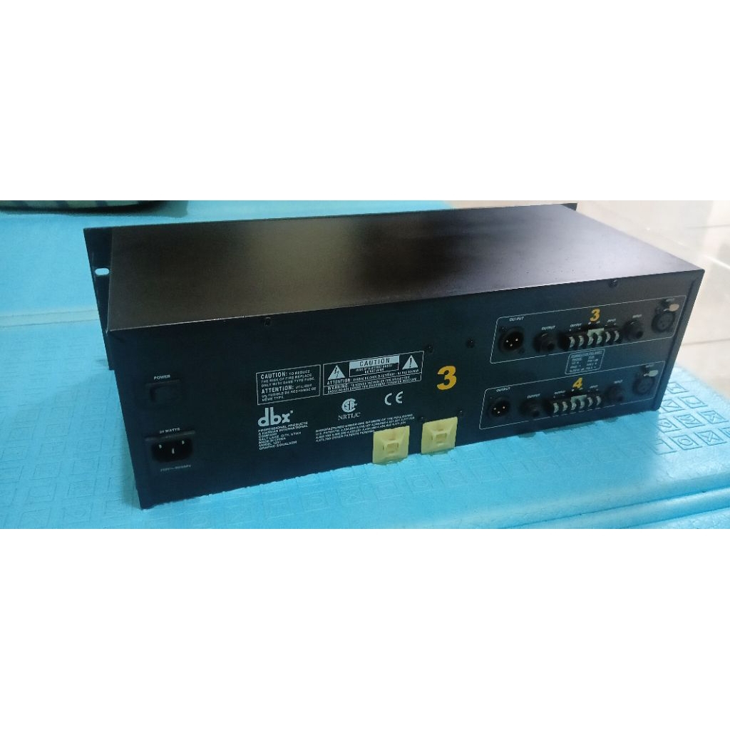 EQUALIZER DBX 1231 original  mulus, normal