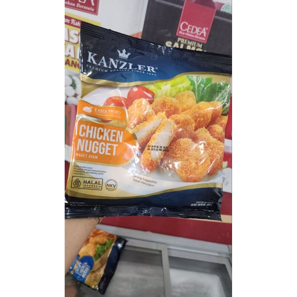 

KANZLER - CHICKEN NUGGET 450GR
