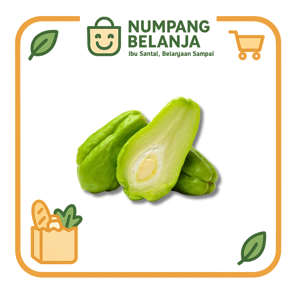 

labu siam sayur fresh [1 buah]