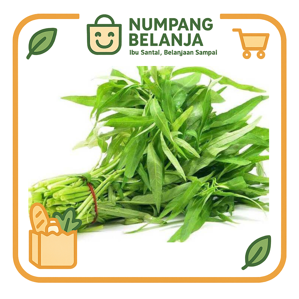 

kangkung sayur fresh - 1 ikat
