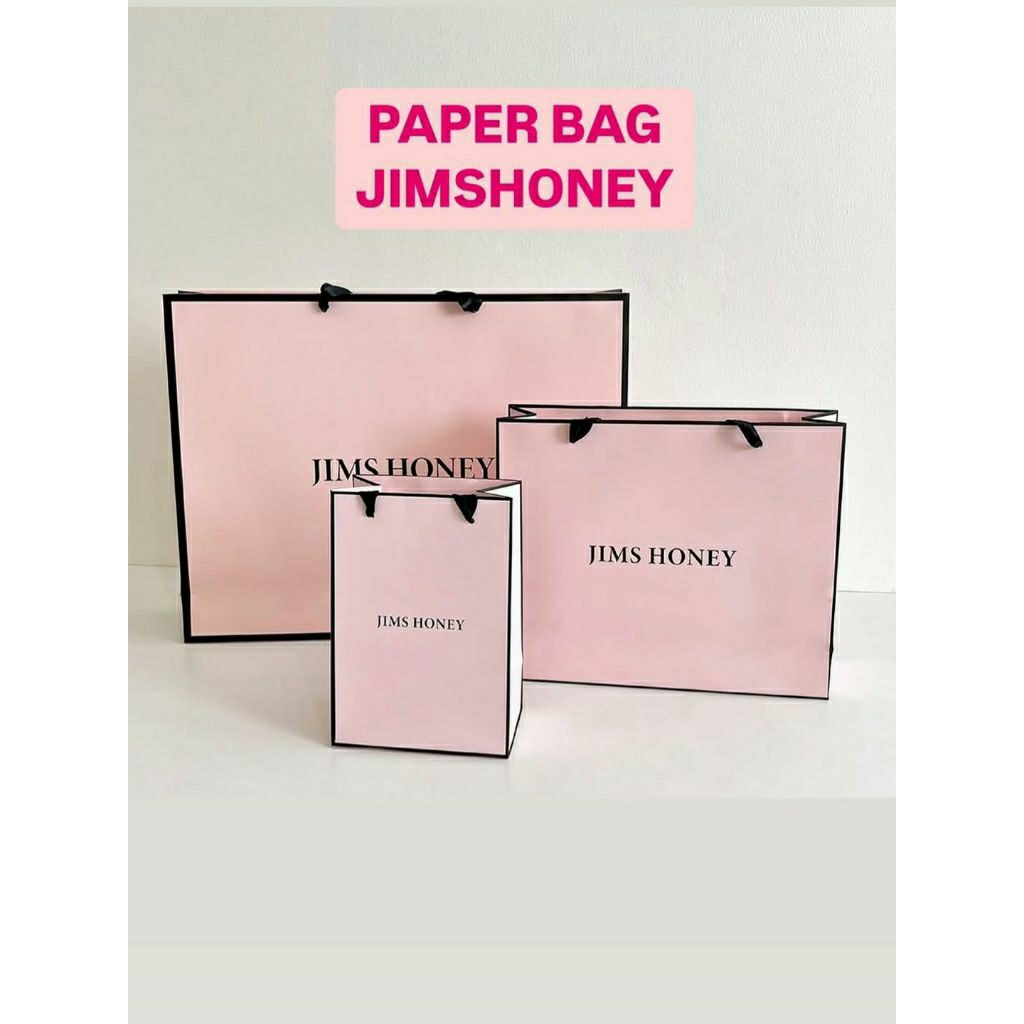 

PAPER BAG JIMSHONEY HAMPERS LEBARAN PLASTIK GOODIE BAG