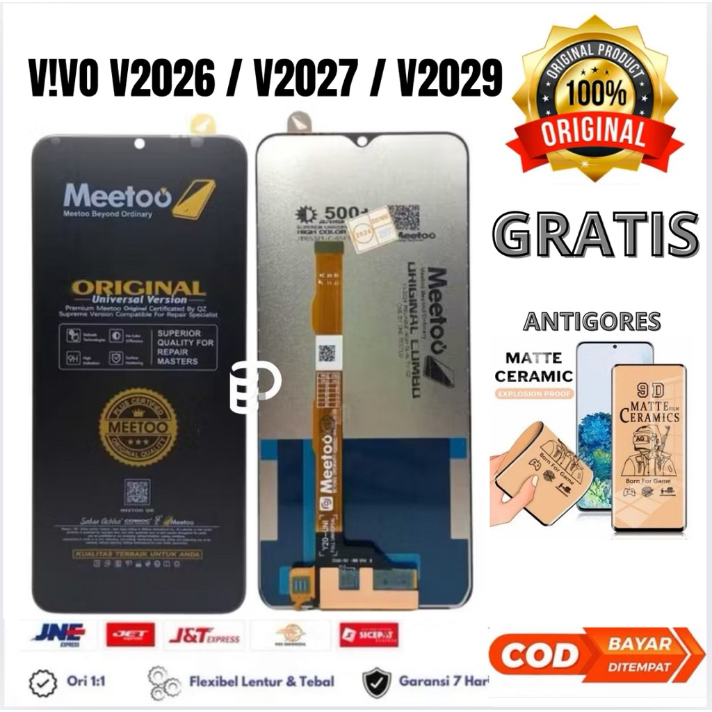 Lcd Touchscreen V2026 / V2027 / V2027 Fullset Original Gratis Antigores