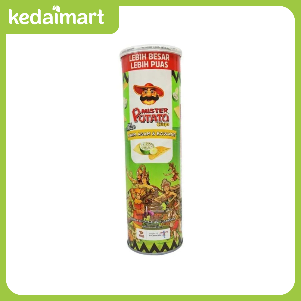 

Mister Potato Snack Crisps Sour Cream & Onion 106 Gram