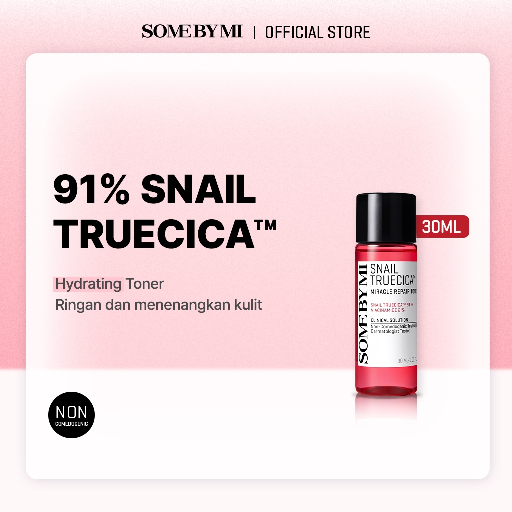 [Travel Size] SOME BY MI SNAIL TRUECICA MIRACLE REPAIR TONER 30ml