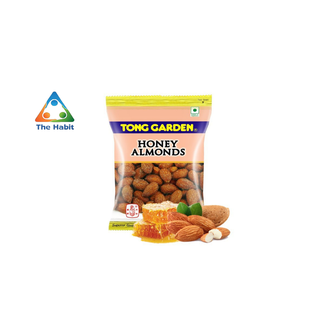 

(The Habit) Tong garden honey almond 35gr kacang almkn rasa madu