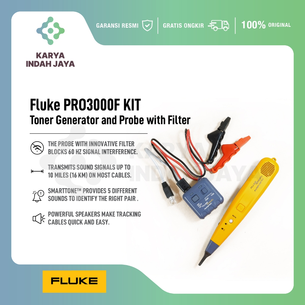 Fluke Network Pro 3000F Toner Generator