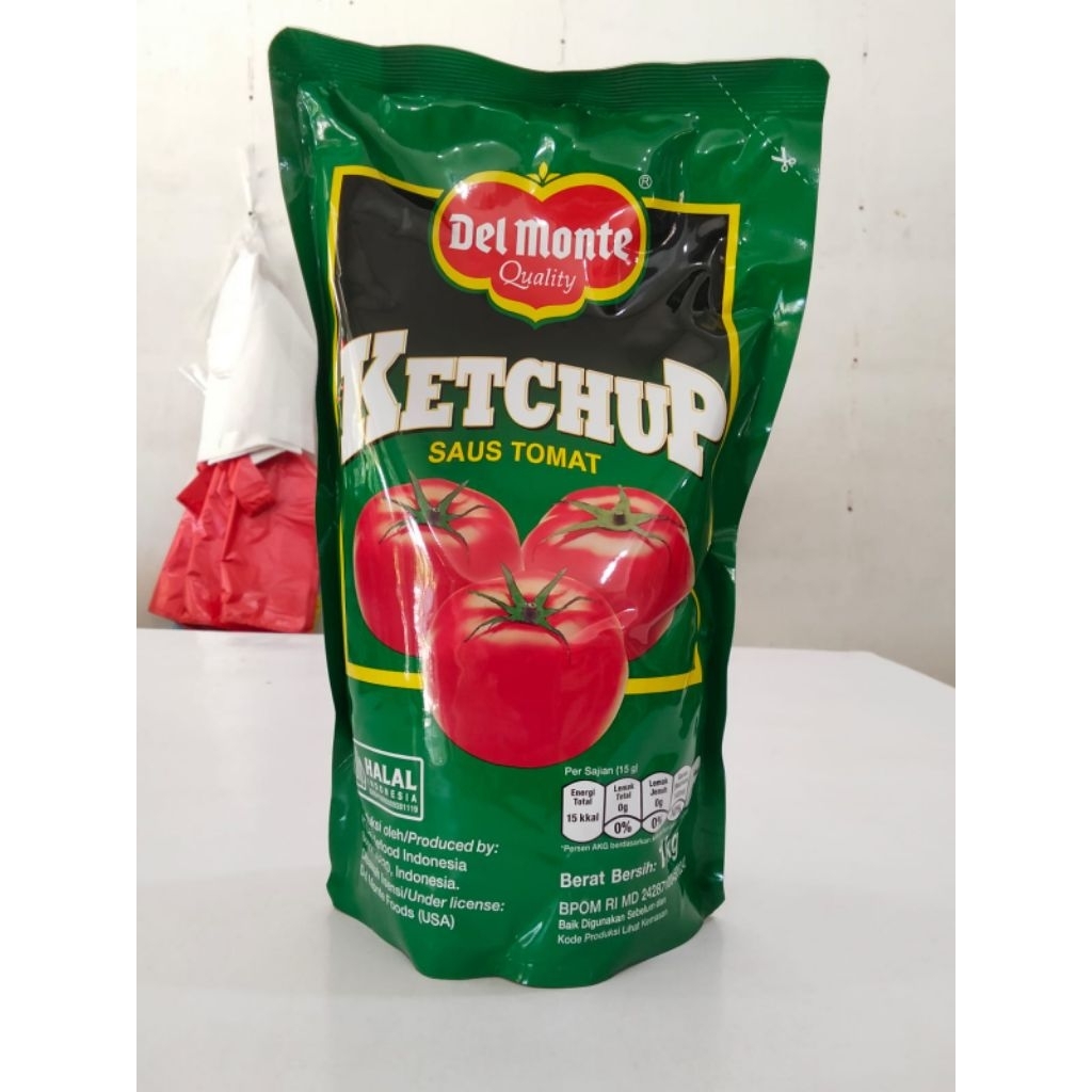 

Delmonte saus tomat Pouch 1 kg