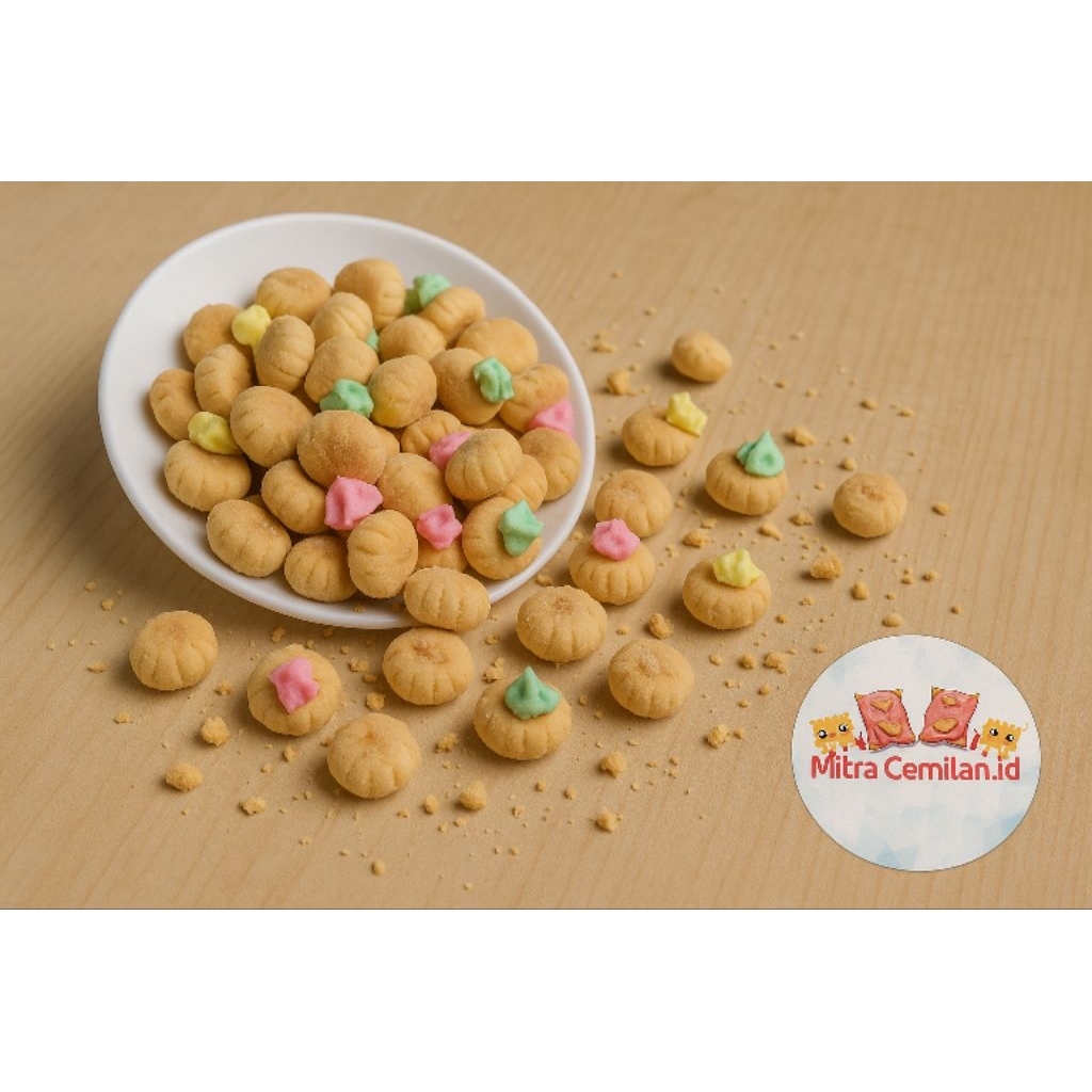 

GEM BUNGA 100GRAM, BISKUIT BUNGA MANIS, GULA MANIS BISKUIT // SNACK MANIS MITRACEMILANID
