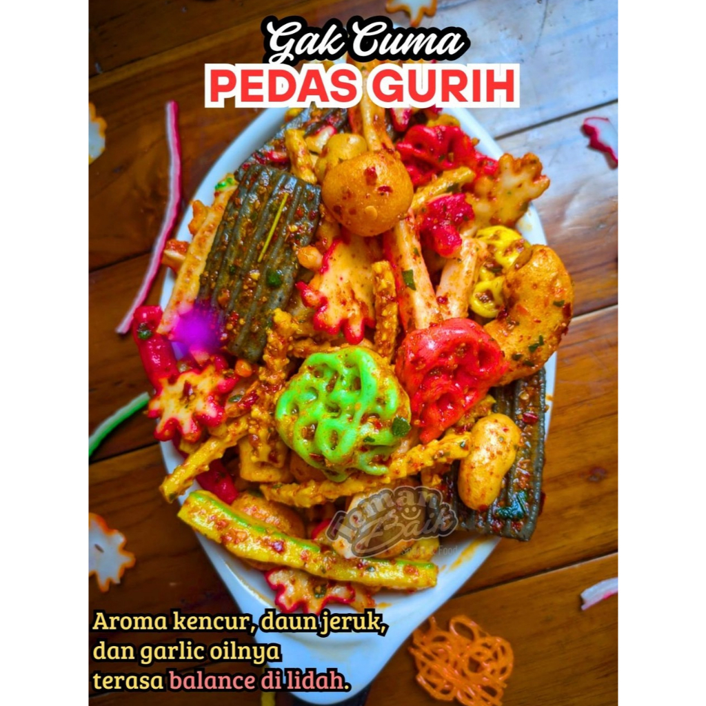 

Teman Baik Seblak Mix/Campur Pedas Gurih Daun Jeruk Recommended Camilan lokal