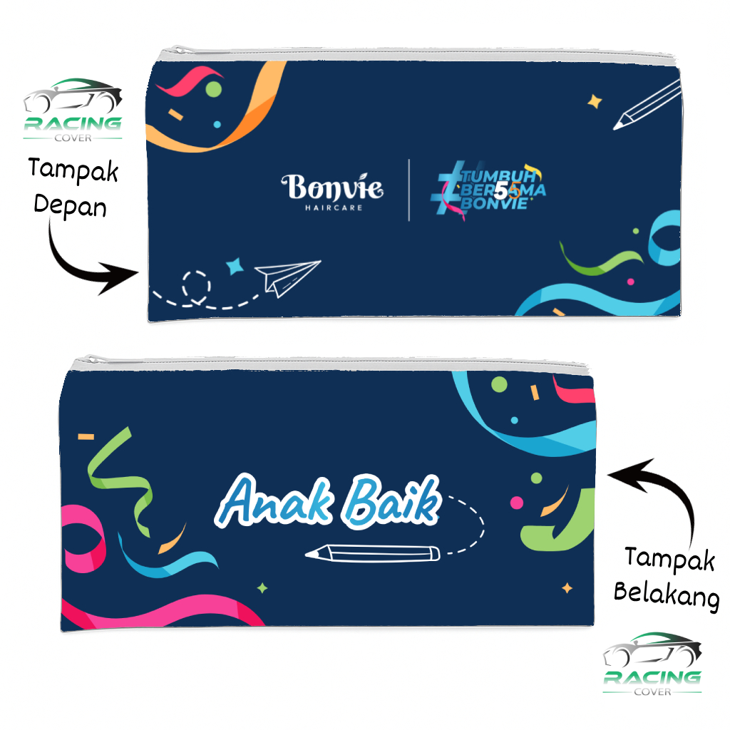 

tempat pensil aesthetic keren bisa custom gratis