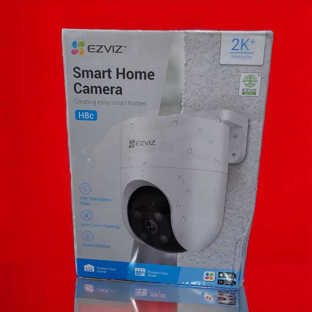 Ezviz H8C 4MP Kamera CCTV Wifi Tanpa Kabel Resolusi 2K kamera cctv wireless tanpa kabel