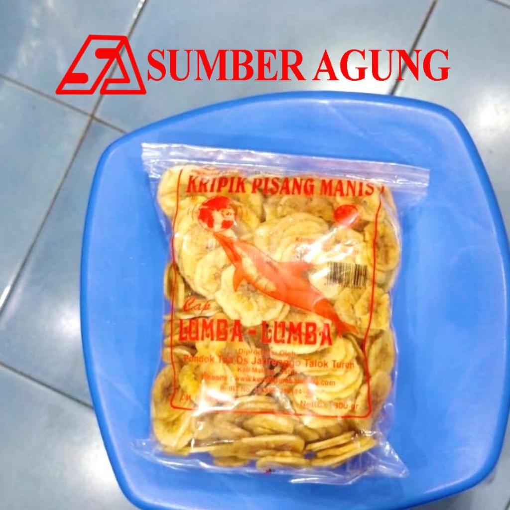 

Kripik Pisang Manis Cap Lumba-Lumba 300gr