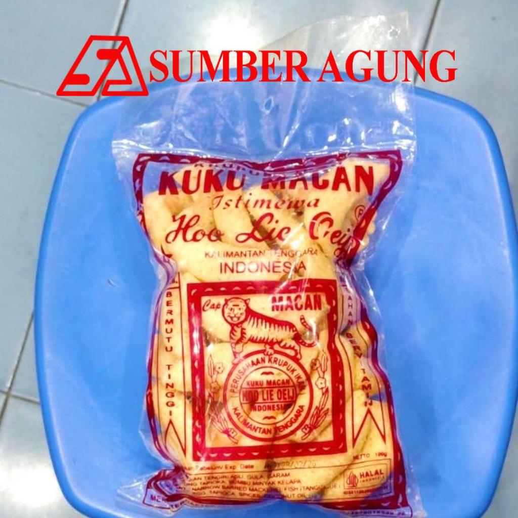 

Krupuk Kuku Macan Ikan Cap MACAN Berat 100gr