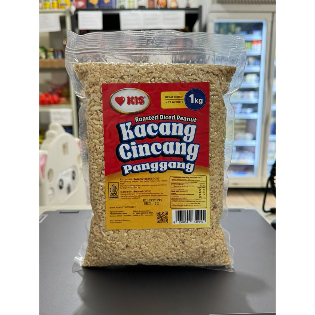 

KIS KACANG CINCANG PANGGANG 1Kg