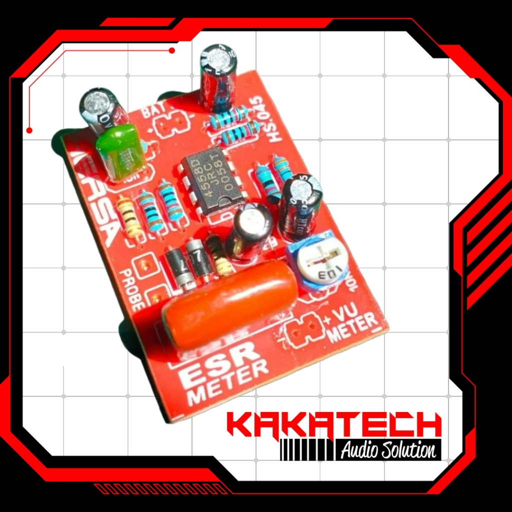 Kit ESR Meter Jrc 4558 / Kit ESR Meter