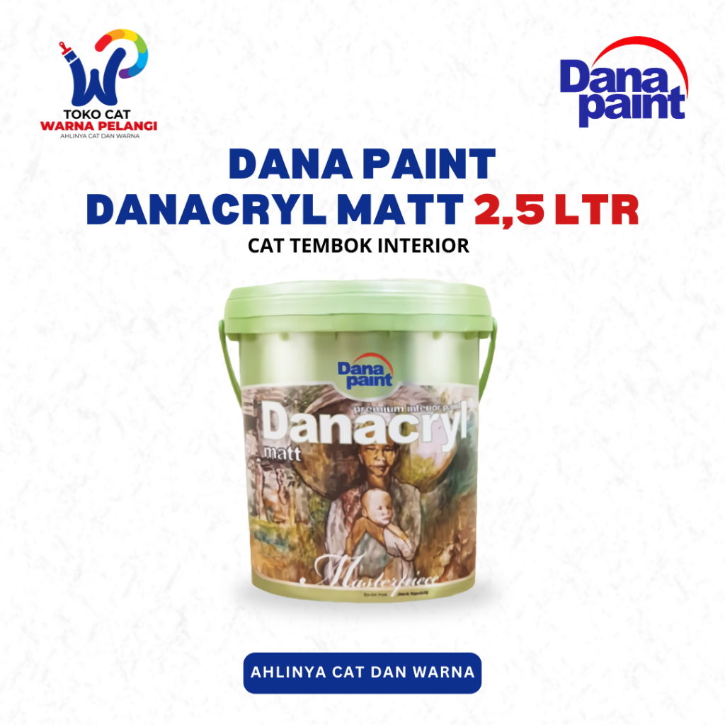 Cat Tembok Interior DANACRYL MATT Dana Paint 2,5 Ltr