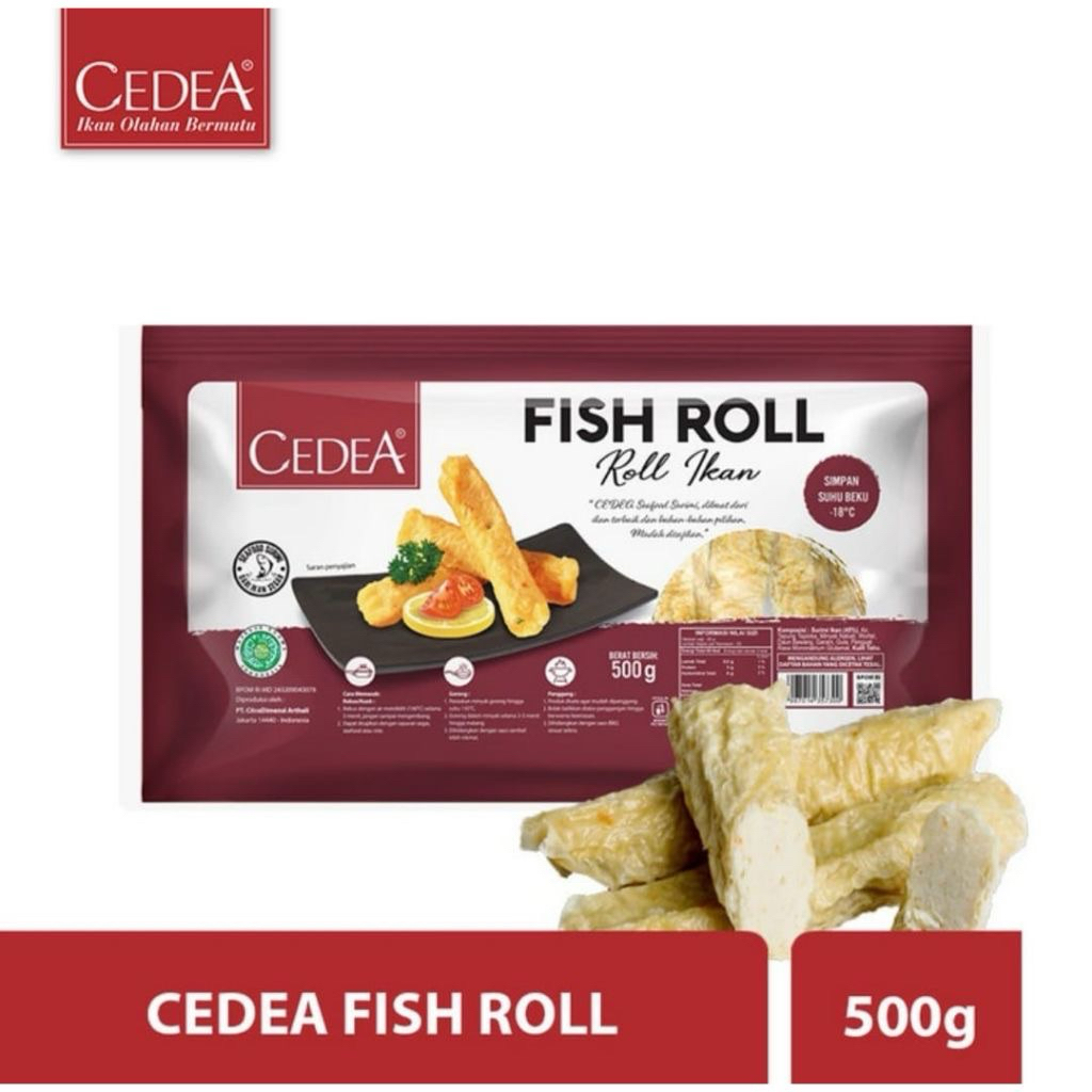 

FISH ROLL CEDEA | Seafood Surimi | 500 g
