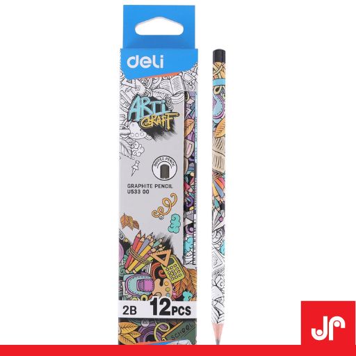 

DELI 2B PENSIL TULIS / PENSIL SEKOLAH ANAK MOTIF LUCU / PENSIL 2B MOTIF