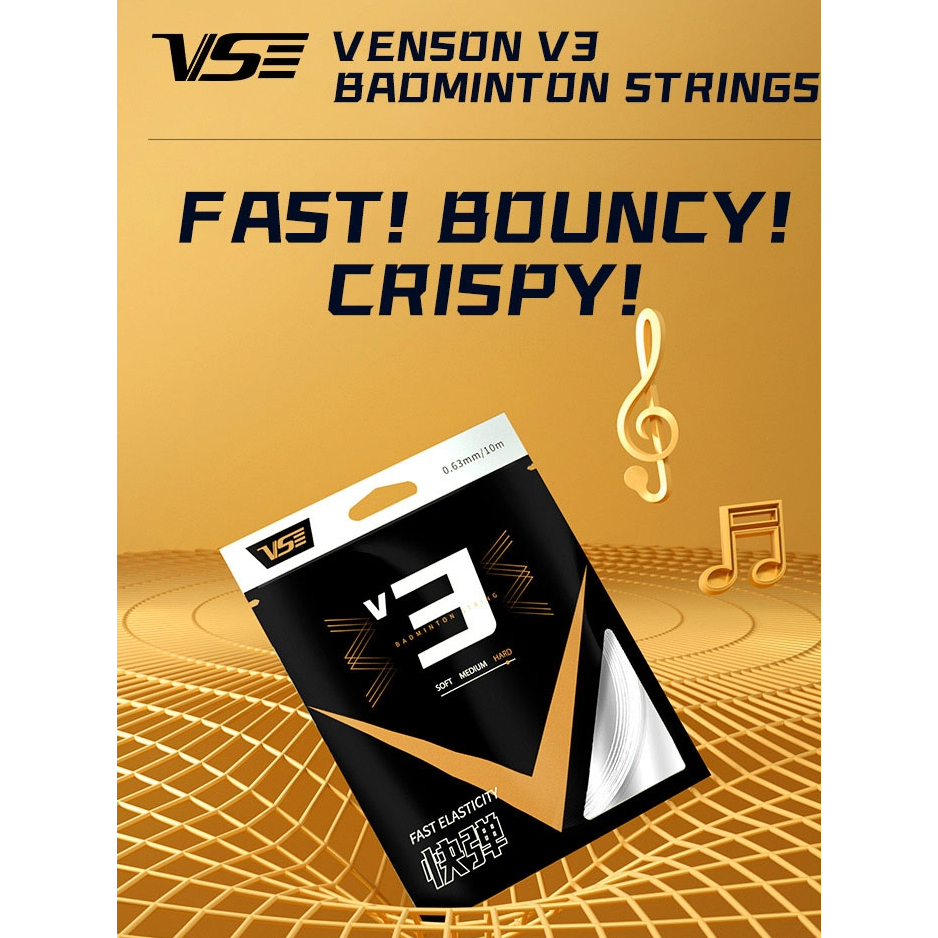 VS Venson Badminton String VS V3 / Senar Bulutangkis V 3 vse