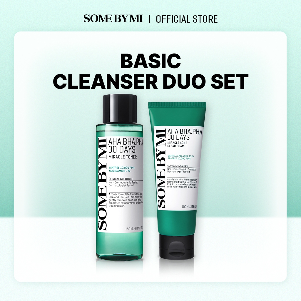 SOME BY MI Miracle Toner+Acne Foam 2 Step Set