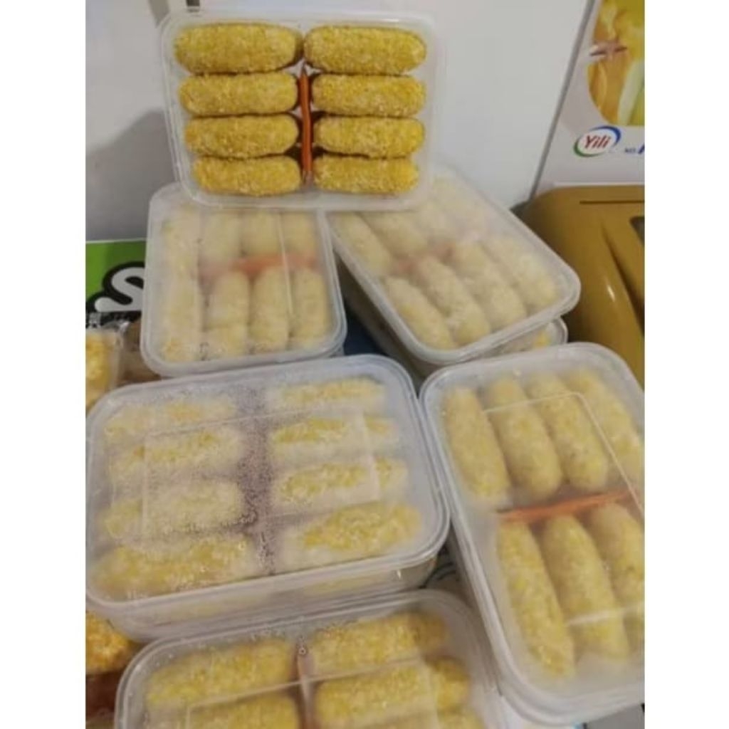 

mozreng stik isi 16 , mozarela goreng isi 16