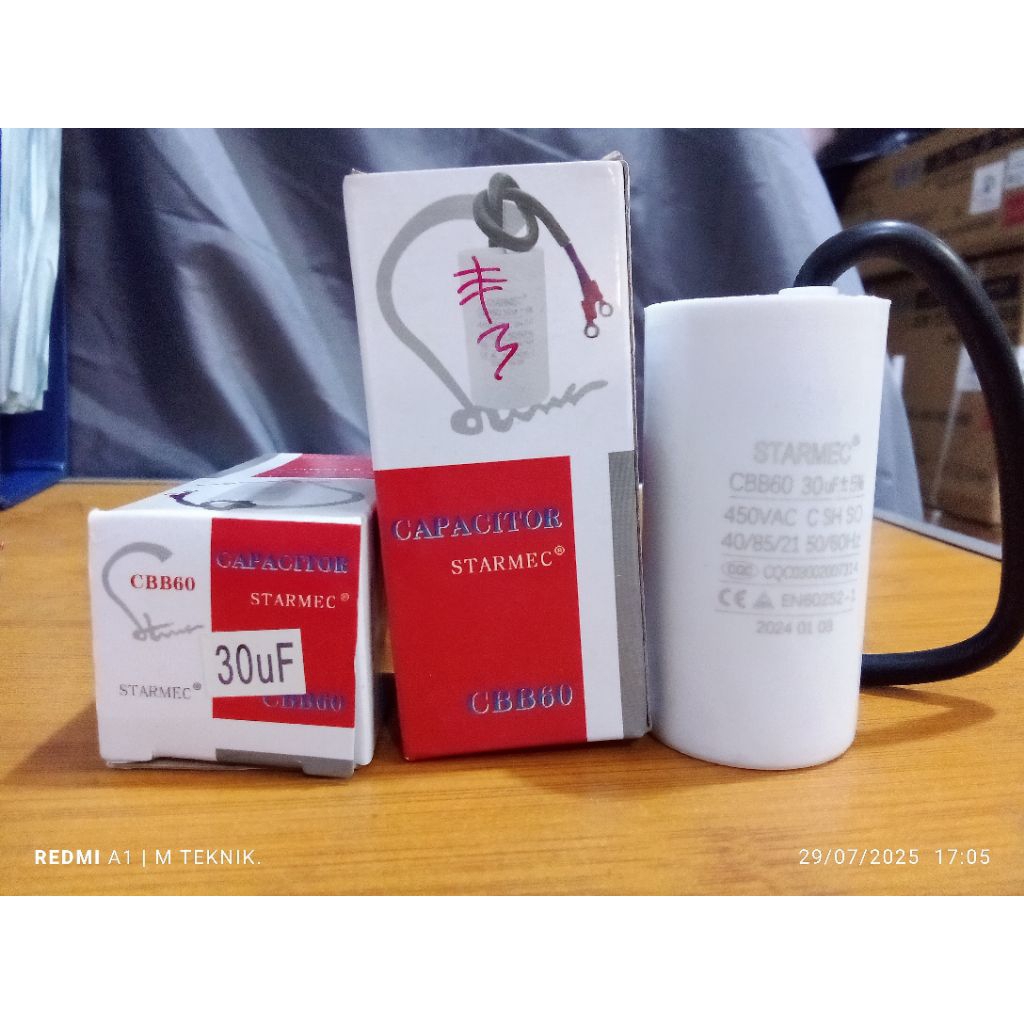 kapasitor 30uf