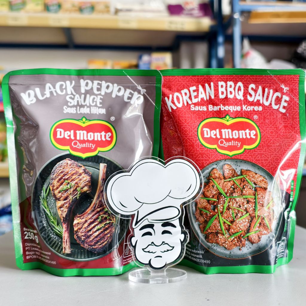 

Delmonte Blackpepper 250Gr / Delmonte Korean BBQ Sauce 250Gr