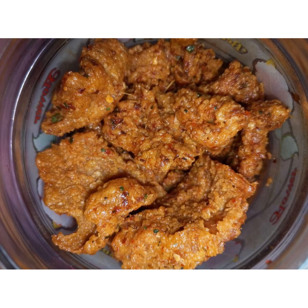 

KRIPIK KULIT AYAM CRYSPY 250gram