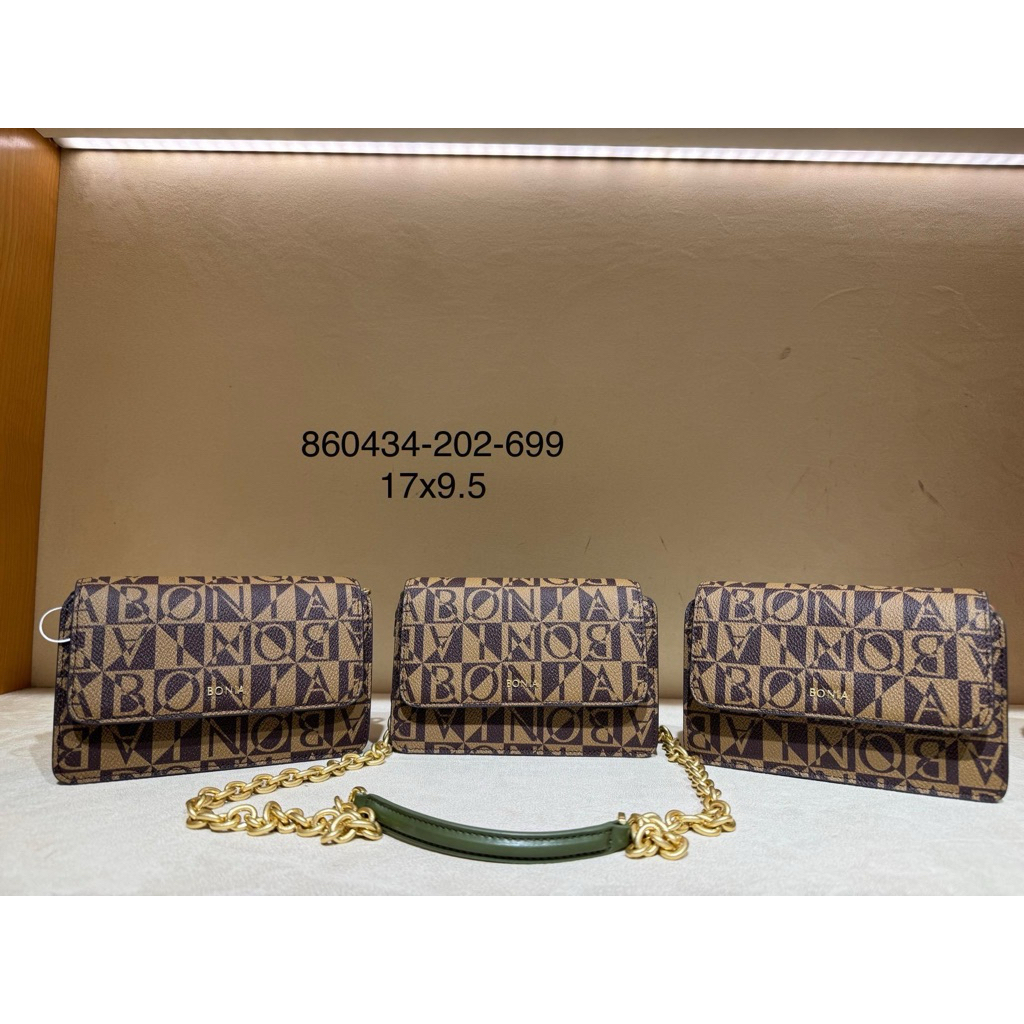 TAS BONIA ORIGINAL SLING BAG TALI RANTAI