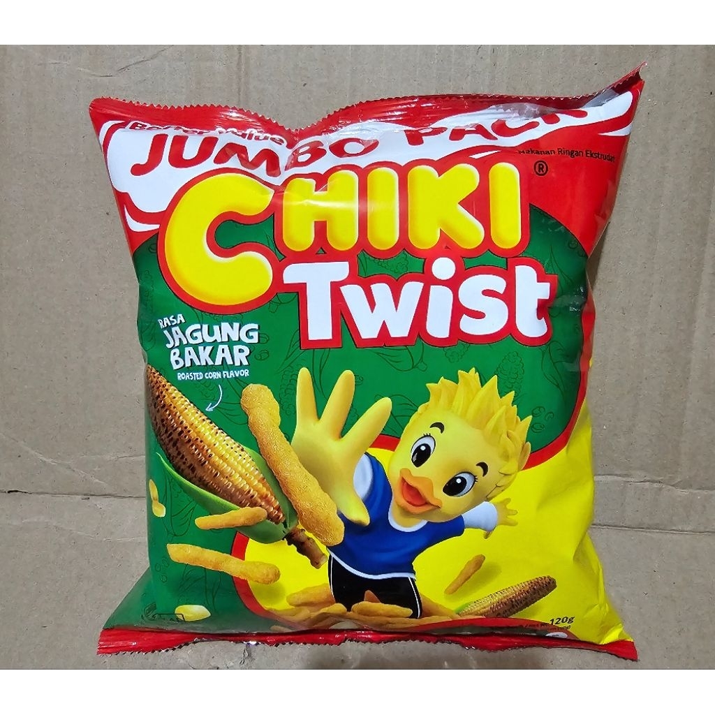 

Chiki Twist Jagung Bakar Jumbo Pack 120g