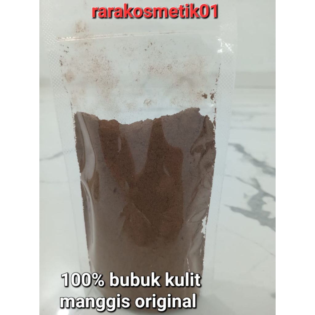 

SERBUK BUBUK POWDER KULIT MANGGIS KERING ORGANIK ALAMI ORIGINAL