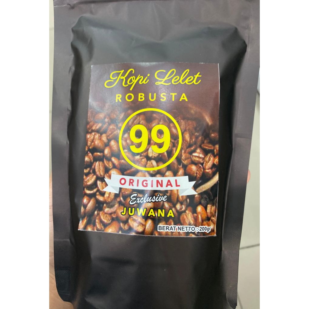 

kopi lelet robusta 99 exclusive