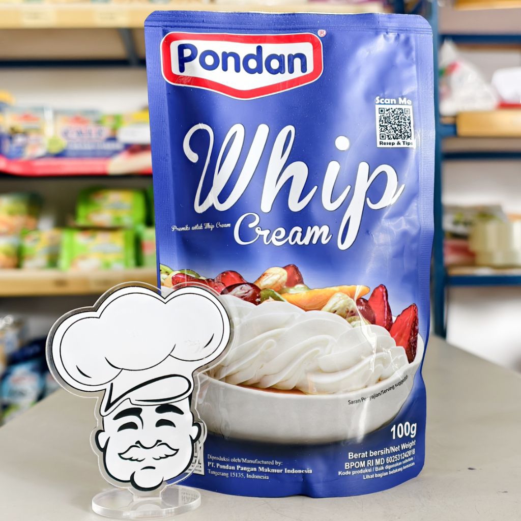 

Pondan Whipping Cream 100Gr / Bubuk WhipCream Pondan 100Gr